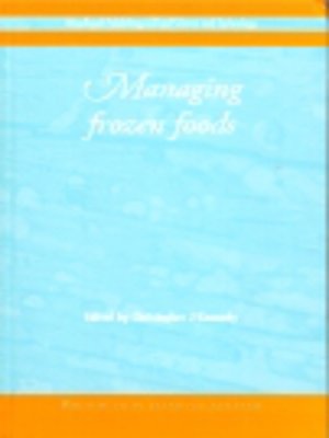 cover image of Managing Frozen Foods